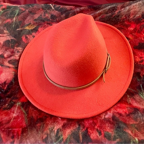 Nine West Accessories - Nine West Dusty Coral Hat